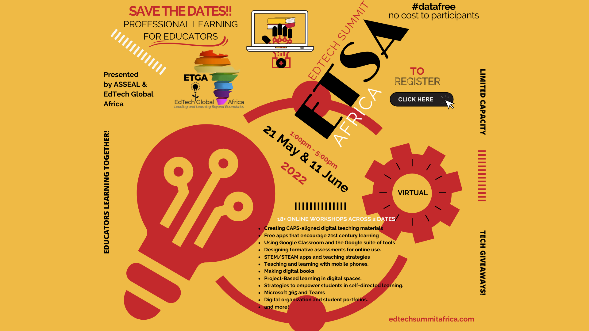 EdTech Summit Africa event poster